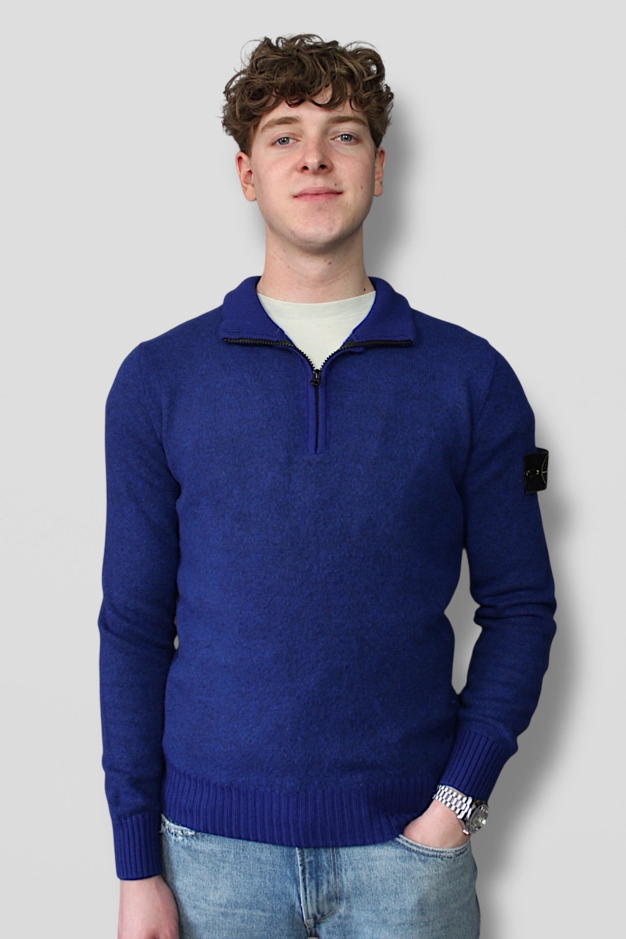 Stone Island - 1/4 Zip - M