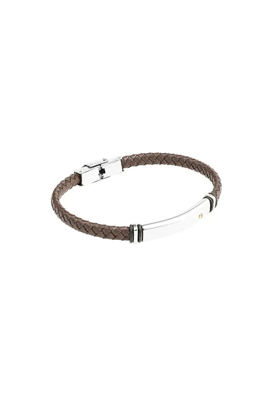 Men's bracelet braided - silver - Xrosjean